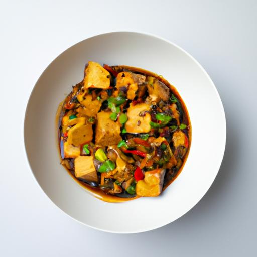 Kung Pao kyckling och tofu