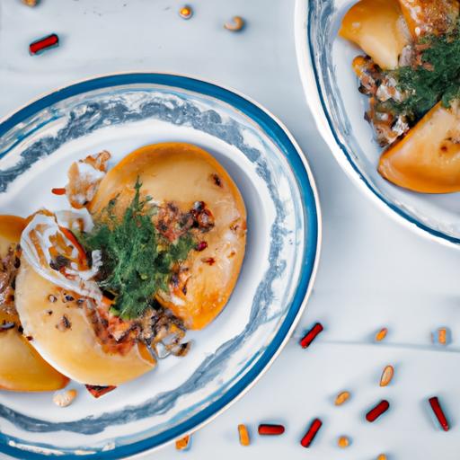 Kuorrutetut Jeanineperunat Boudin Blanc -makkaralla