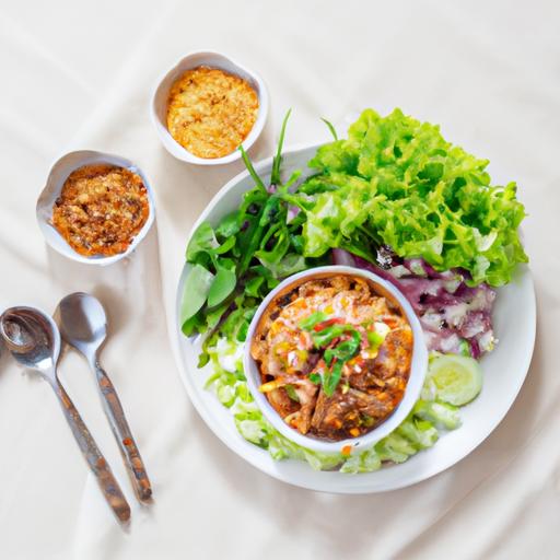 Larb Gai - Salad Tacos