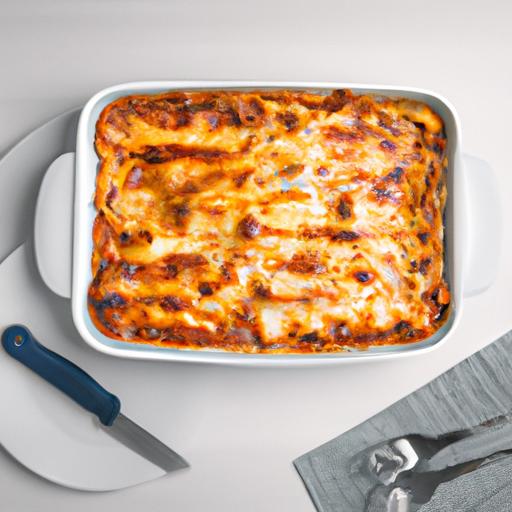 Lasagne med sika-nautajauhelih