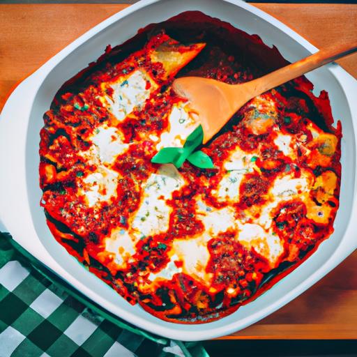 Lasagne Med Sju Smaker - 1 timme - 4 portioner