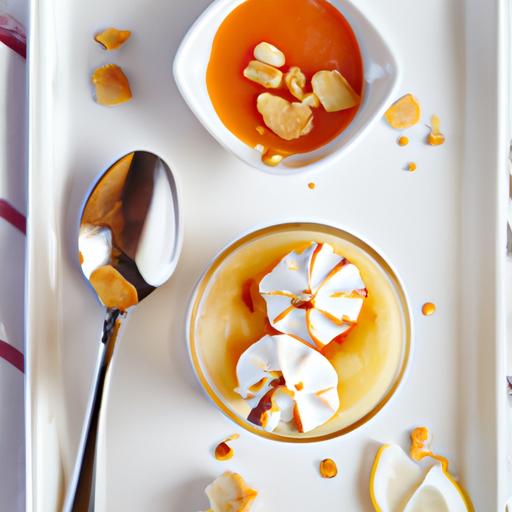 Lemon Posset with Rocky Road