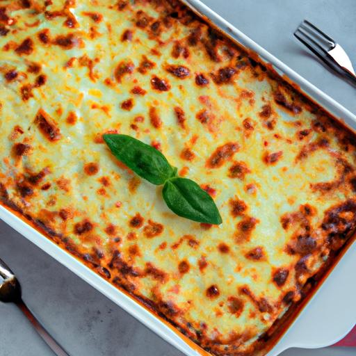 Lihaton lasagne