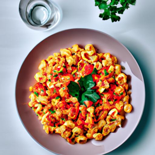 Luomupasta med grøntsager