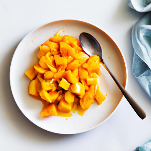 Mango-Appelsinsalat