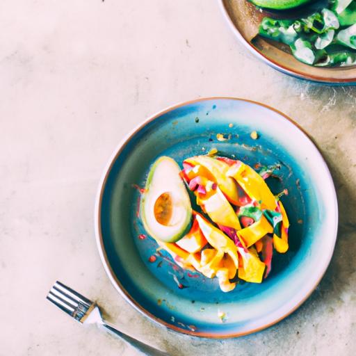 Mango-avokado sallad