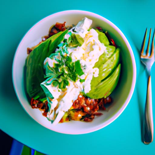 Mansikkainen Feta-Guacamole Nachoilla