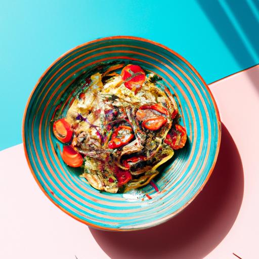 Marimekko-Style Noodles