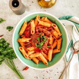 Mexican Asparagus Pasta