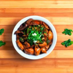 Munia Foo Young with Sprouts