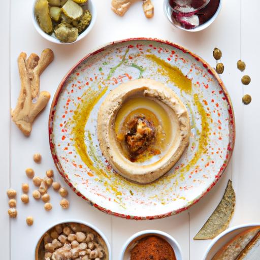 New Year Hummus Platter