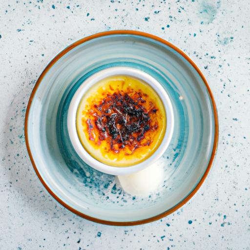 Passion Fruit Flavored Crème Brûlée