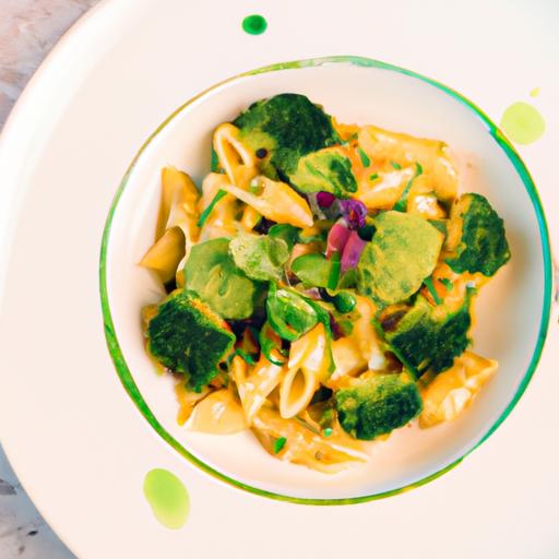 Pasta med Broccoli och Kyckling