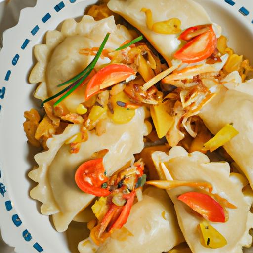 Pierogi Ruskie - Polske Ostefyldte Dumplings