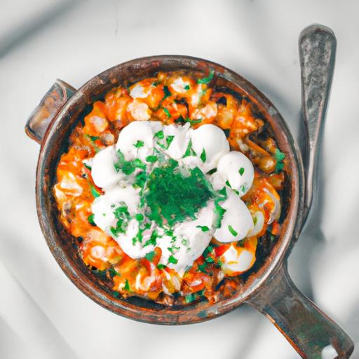 Poached Egg with Cherry Tomato and Creamy Polenta