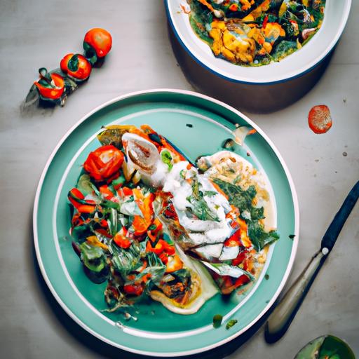 Poppy Flower Cauliflower Pasta