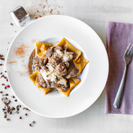 Pororagu med färsk pappardelle