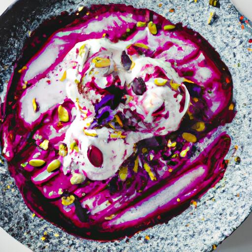 Purple Sweet Potato Nice Cream