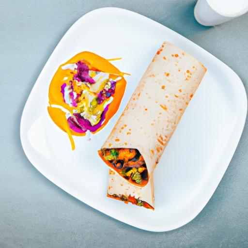 Quick Veggie Wraps