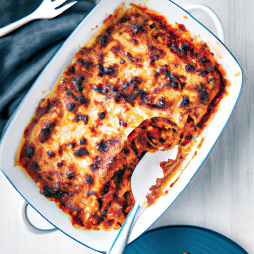 Rødbet- og chèvre-lasagne