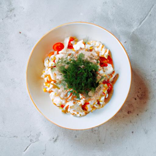 Raikas tonfiskesallad (Förberedelse: 15 minuter, Portioner: 2)