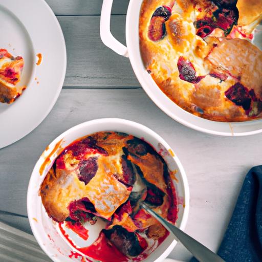 Rhubarb Clafoutis