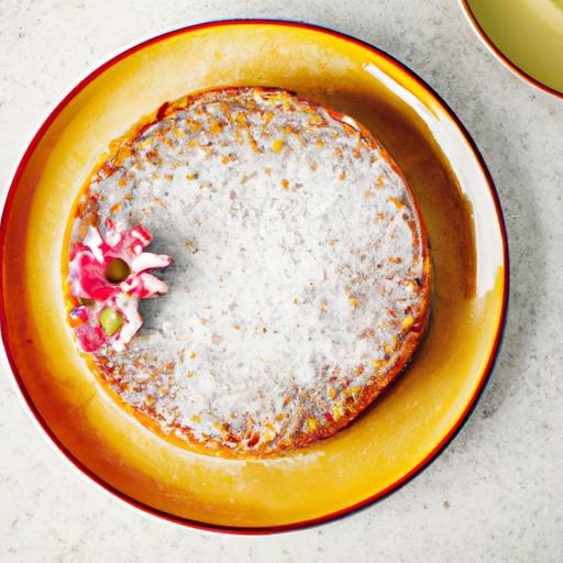 Rhubarb Layer Cake