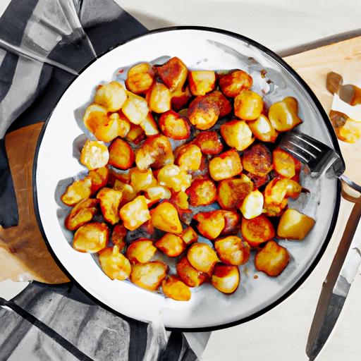 Ristede søde kartoffelfries i airfryer