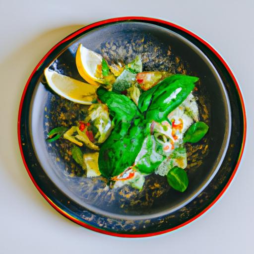 Ristet Blomkålsuppe med Basilikoolie