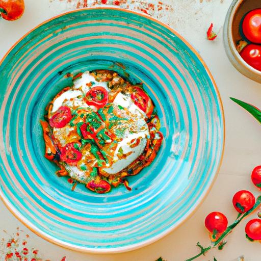 Roasted Tomatoes with Whipped Feta