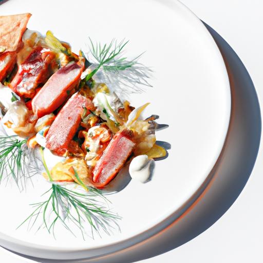 Saksalais Verimakkara med Perunamuusi