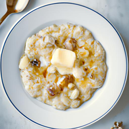 Semolina-puuro med tranebær