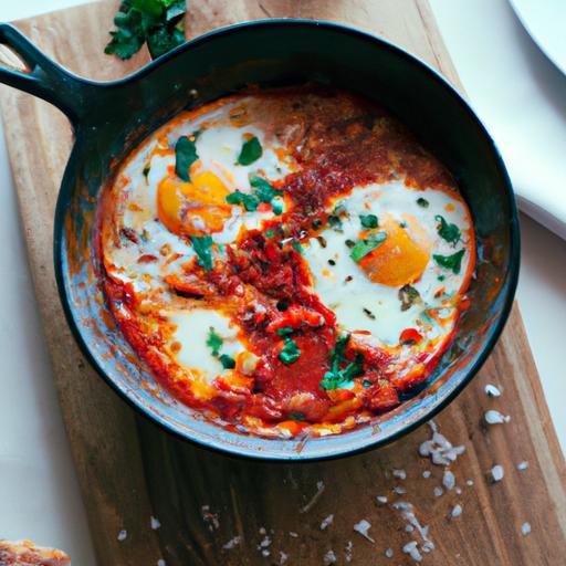 Shakshouka med bacon