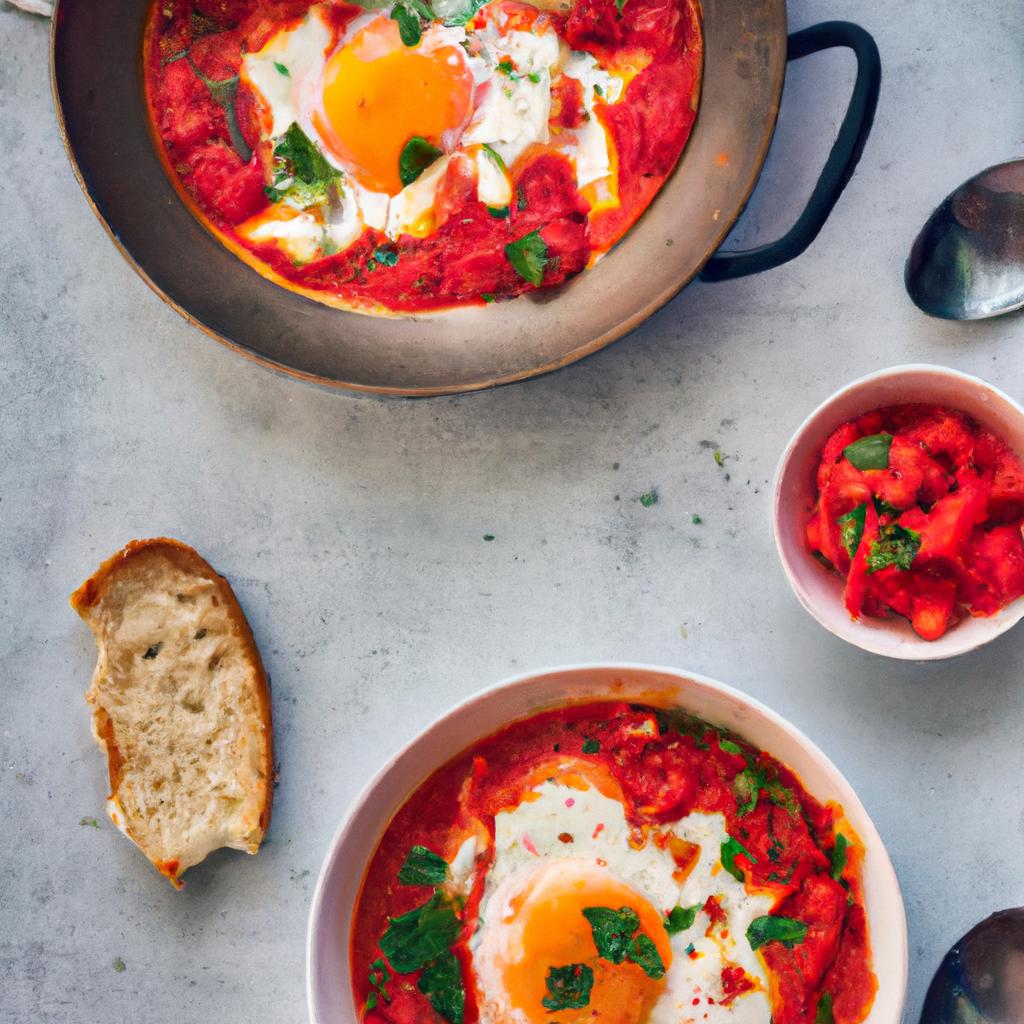 Shakshuka - Tomat- och äggpanna