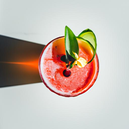 Sitronaktig Gini-Cocktail