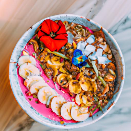 Smoothie Bowl med Banan och Bär