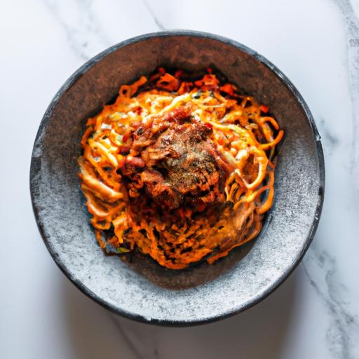 Spaghetti Bolognese med Bacon