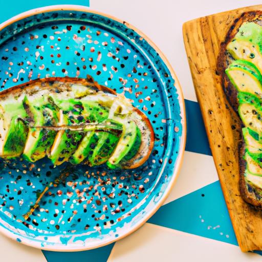 Sweet Potato Toast with Avocado and Poached Egg