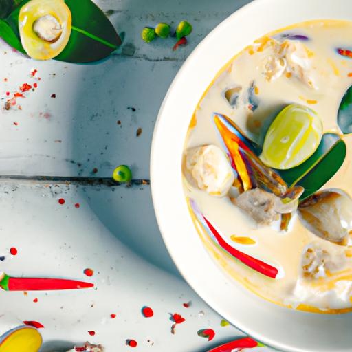 Tom Kha Gai -kyllingesuppe (Forberedelsestid: 25 minutter, Servering: 4 porsjoner)