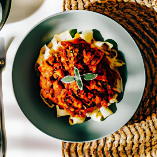 Vegan Walnut Lentil Bolognese