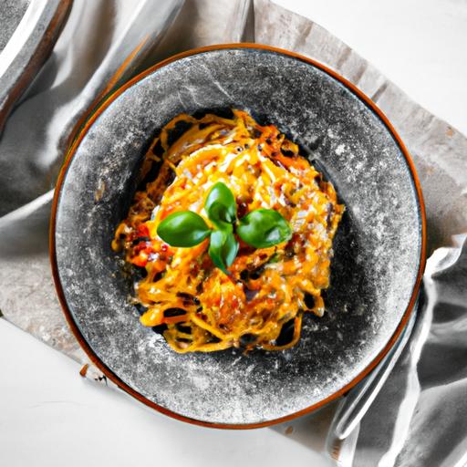 Veggie Spaghetti Skillet