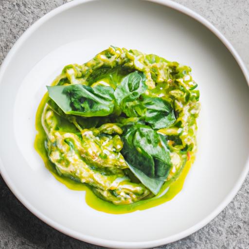 Yrttinen pesto (10 minuter, 200 g)