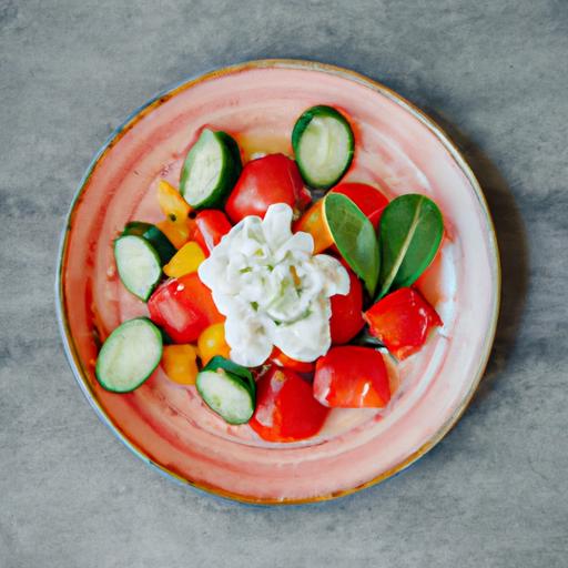 Zucchini and Bell Pepper Salad